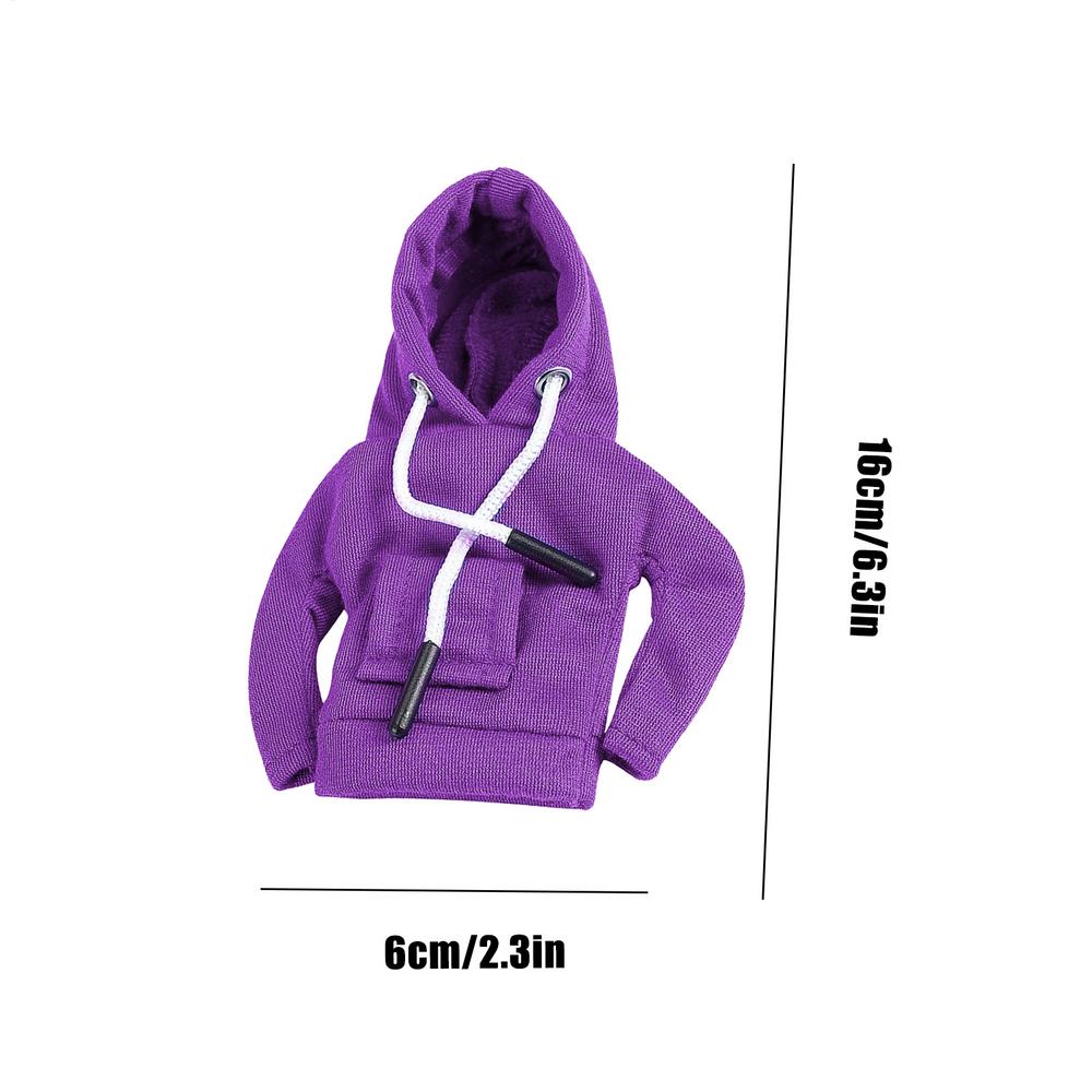 7 Inch Desk Geese Hoodies Outfit Tabletop Animal Costume Decor, Porch Outdoor Party Holiday Decoration Supplies