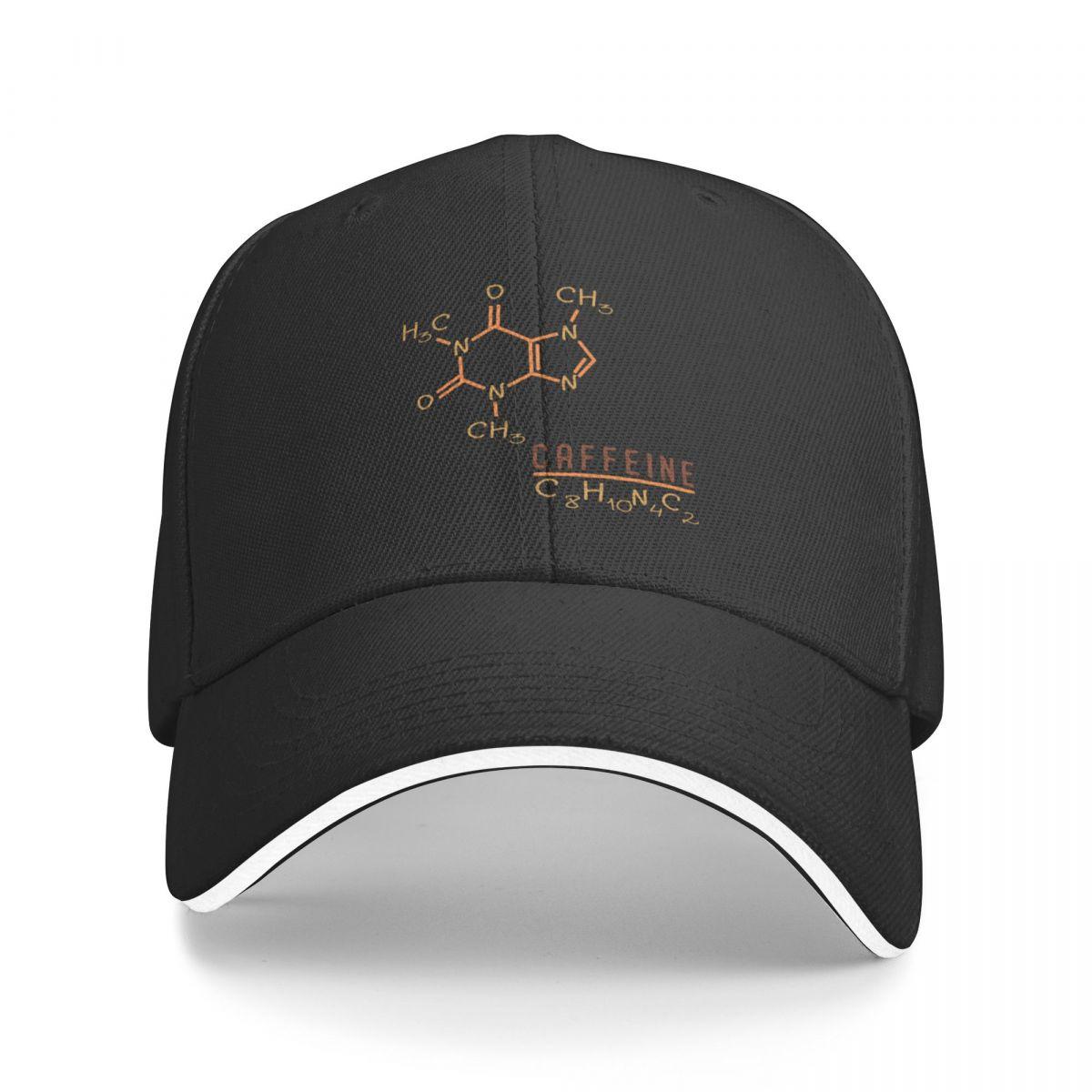 

Caffeine Chemical Formula Baseball Cap Anime Hat Hood Mens Hat Women s