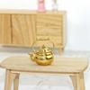 Miniature Food Scene Model 1:12/ 1:6 for Doll House Small Kitchen Accessory Mini Alloy Kettle Small Chic Mini Kettle Mod