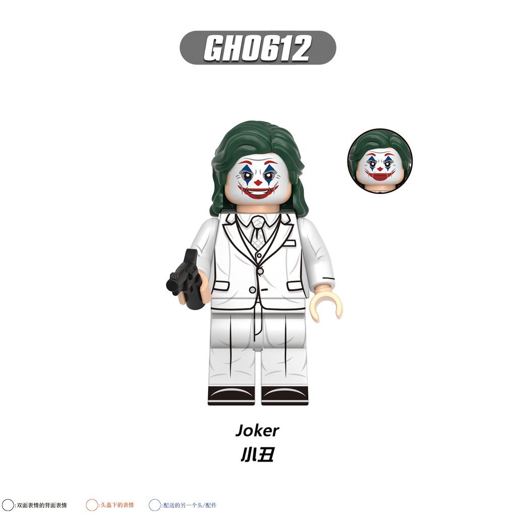 Kdl830 G0178 Super British Building Block Villain Clown Girl Harry Assembling Doll Toy