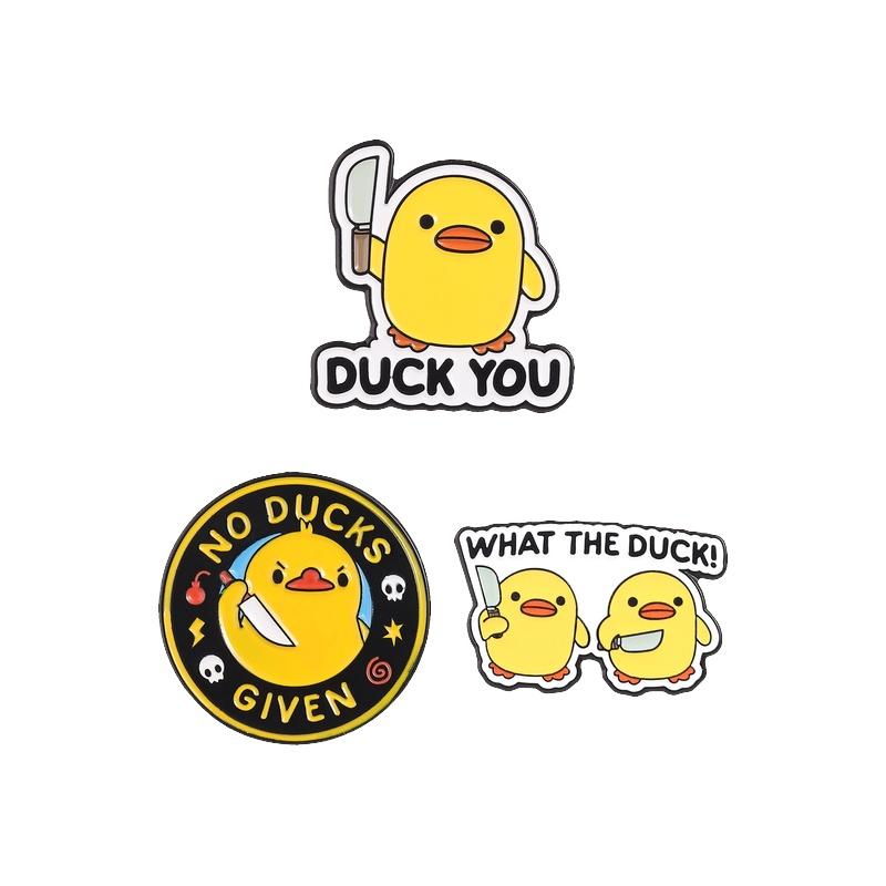 2-6pcs/set Cute Animal Enamel Pins Curious Monkey Golden Retriever Chubby Cat Crow Brooches Lapel Badge Jewelry Gifts For Friend