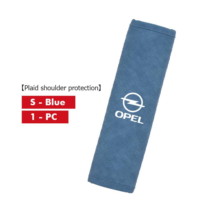 Car Safety Seat Belt Shoulder Breathable Protection Padding Pad For Opel Zafira Meriva Mokka Vivaro Vectra Antara Ampera B6