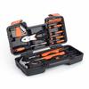 39-Piece Home Tool Set for Women, Includes Precision Screwdrivers, Scissors, and Knives (Orange), Perfect for Home Repairs and DIY Projects