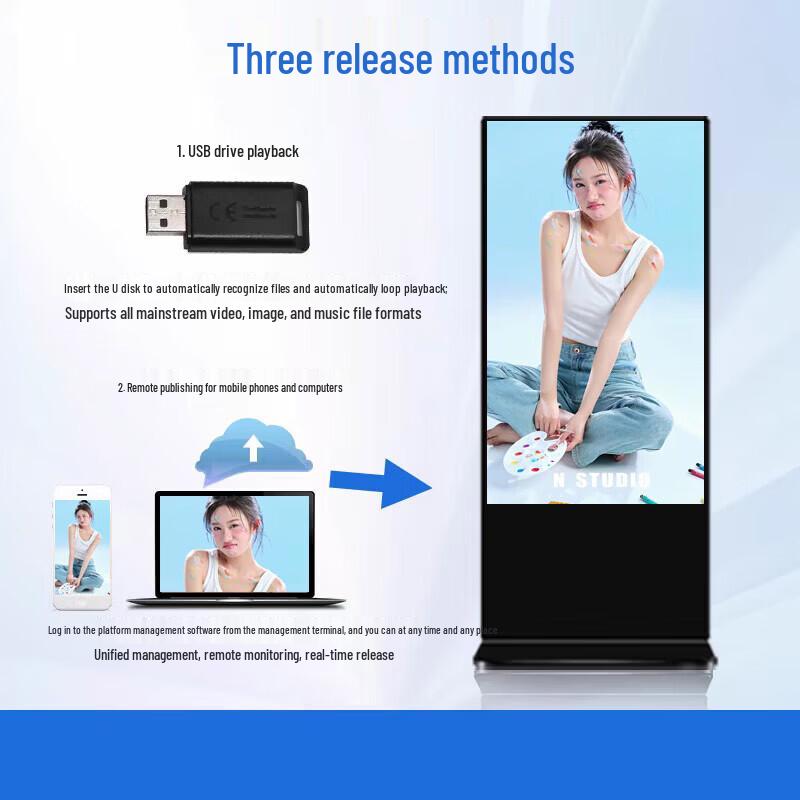 WON GIANT 50-inch Vertical Digital Signage Display (CN version)