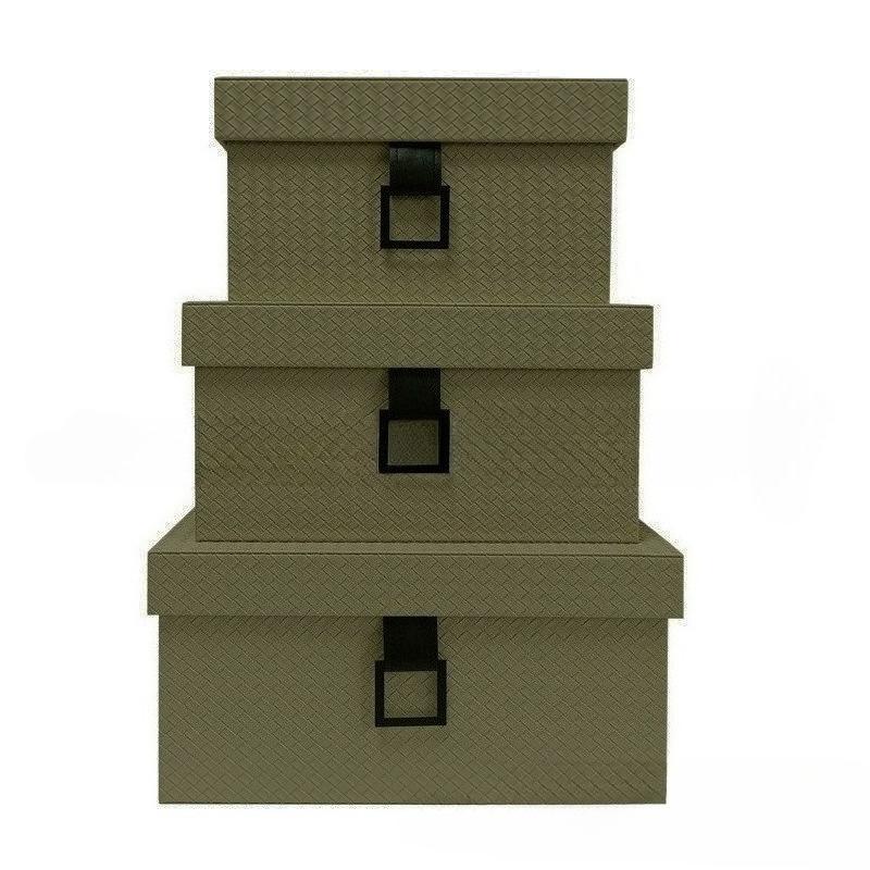 Modern Organizer Storage Box Leather Organizer Boxes Multifunctional Storage Boxes for Bedroom Classified Storage Basket