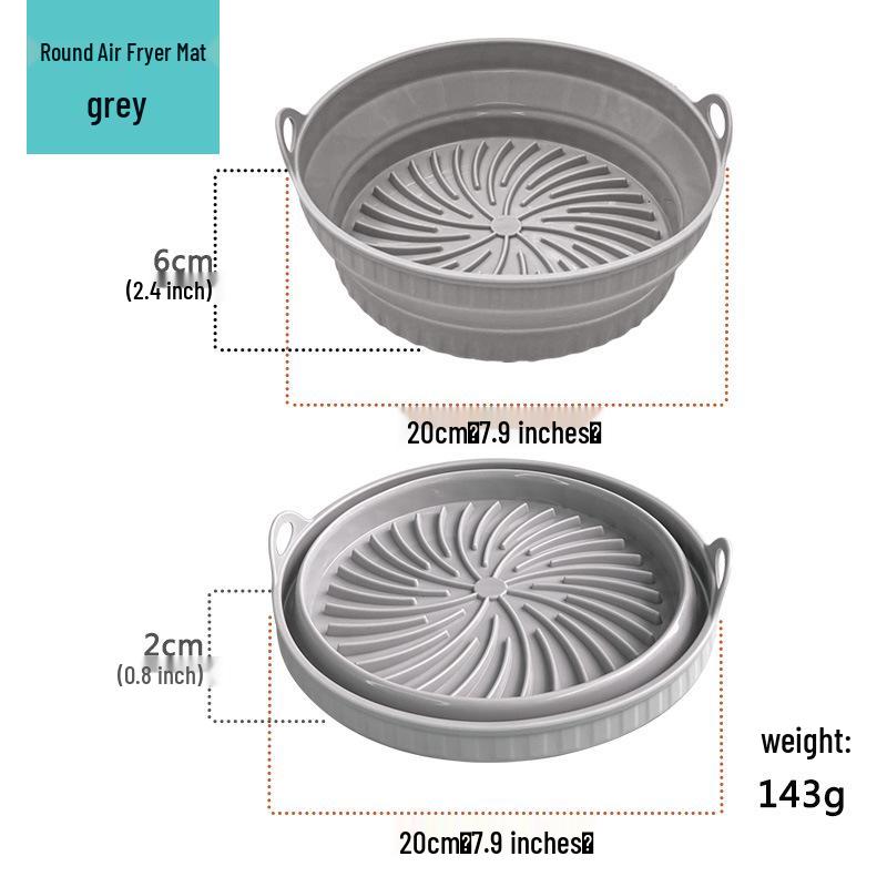 Silikonowa Forma do Pieczenia i Mata do Frytkownicy Powietrznej - Silikon Spożywczy