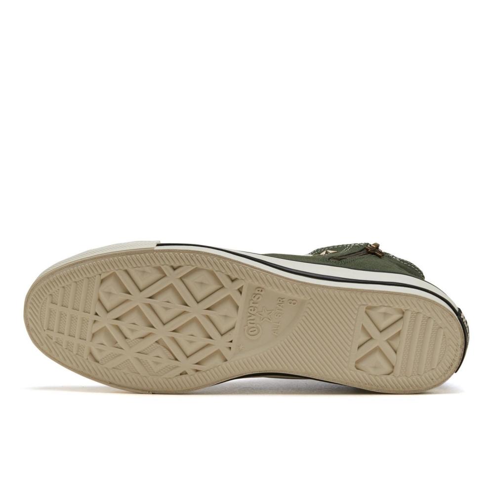 Converse All Star Star Zip Hi Army Green 31316030