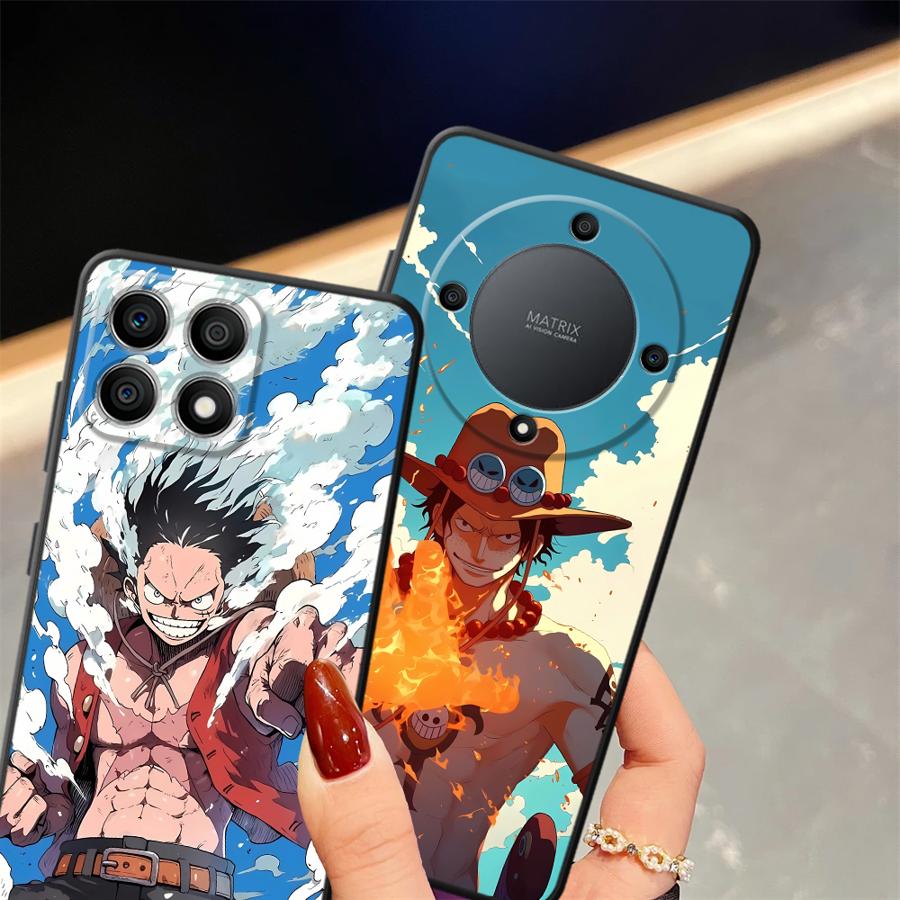 Ones Pieces Luffy Case for Honor 90 Lite X9 X7a 8X X9a 70 X9c X8 Funda Phone Cover