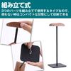 HAMILO Headphone Wooden and Aluminum for Gaming Desktop Headsets Stand, Alloy, (Black)