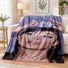 Ariana Grande Flannel Throw Blanket Soft Warm Cozy For Sofa Bed Indoor Home Bedroom Use