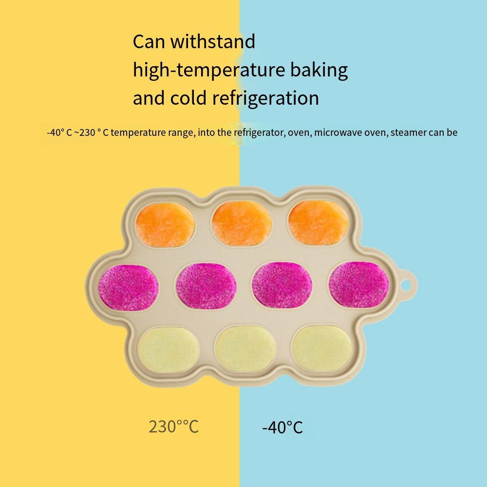 Durable Silicone Nibble Freezer Maker BPA Free Baby Fruit Food Feeder Teether Tray  Infant