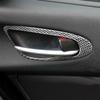Real Carbon Fiber Door Handle Frame Trim Car Interior Accessories Car Interior Supplies For Mazda RX-8 2004-2008 2