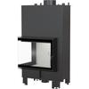 Water Heating Fireplace KRATKI MBZ Left 13 kW Ø 200