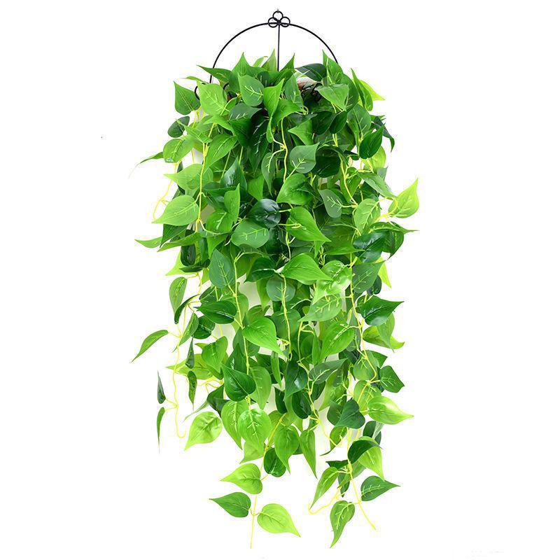 Green Radish Decorative Artificial Vines - Wall Hanging Leaf Ornaments