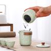 Celadon Travel Tea Set Outdoor Camping Portable Express Cup Gift Box Gift