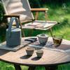 Wan Qian Tang Dunhuang Collaboration Portable Ceramic Travel Tea Set