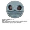 Popping Eye Skull Squeeze Toy Worm Inside Anxiety Stress Relief Skull Pinch Sensory Toy Teens Adults Soft TPR Calming Skull Fidget Toy