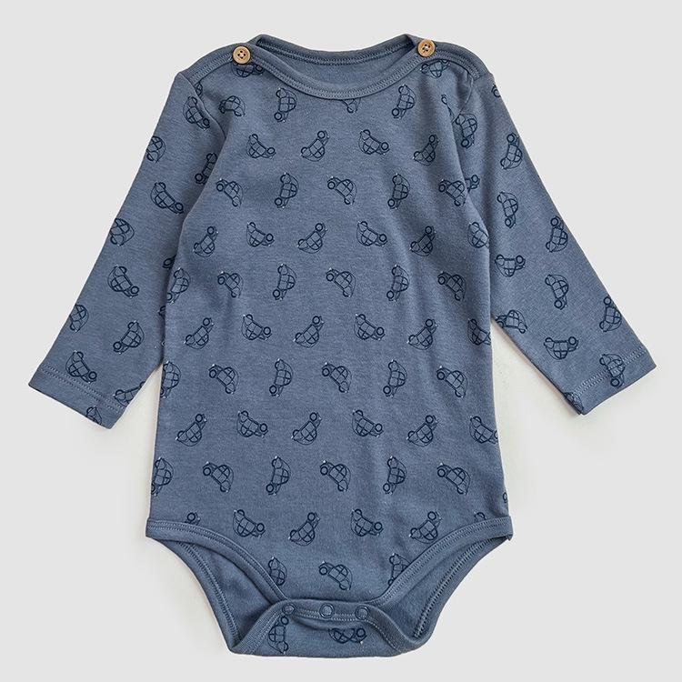 Infant Pure Cotton Short Sleeve Romper - Unisex Baby Crawling Jumpsuit 100 cm