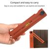 Multifunctional Angles Ruler Integrated Bubble Level Foldable Depth Measuring Ruler For Precise Woodcraft Measurement