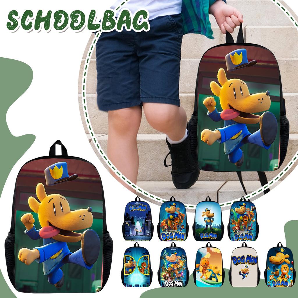 Cartoon-Schultasche, leicht, für den Schulanfang, Schultasche, Laptop-Rucksack, großer 15-Zoll-Rucksack, kleiner Rucksack