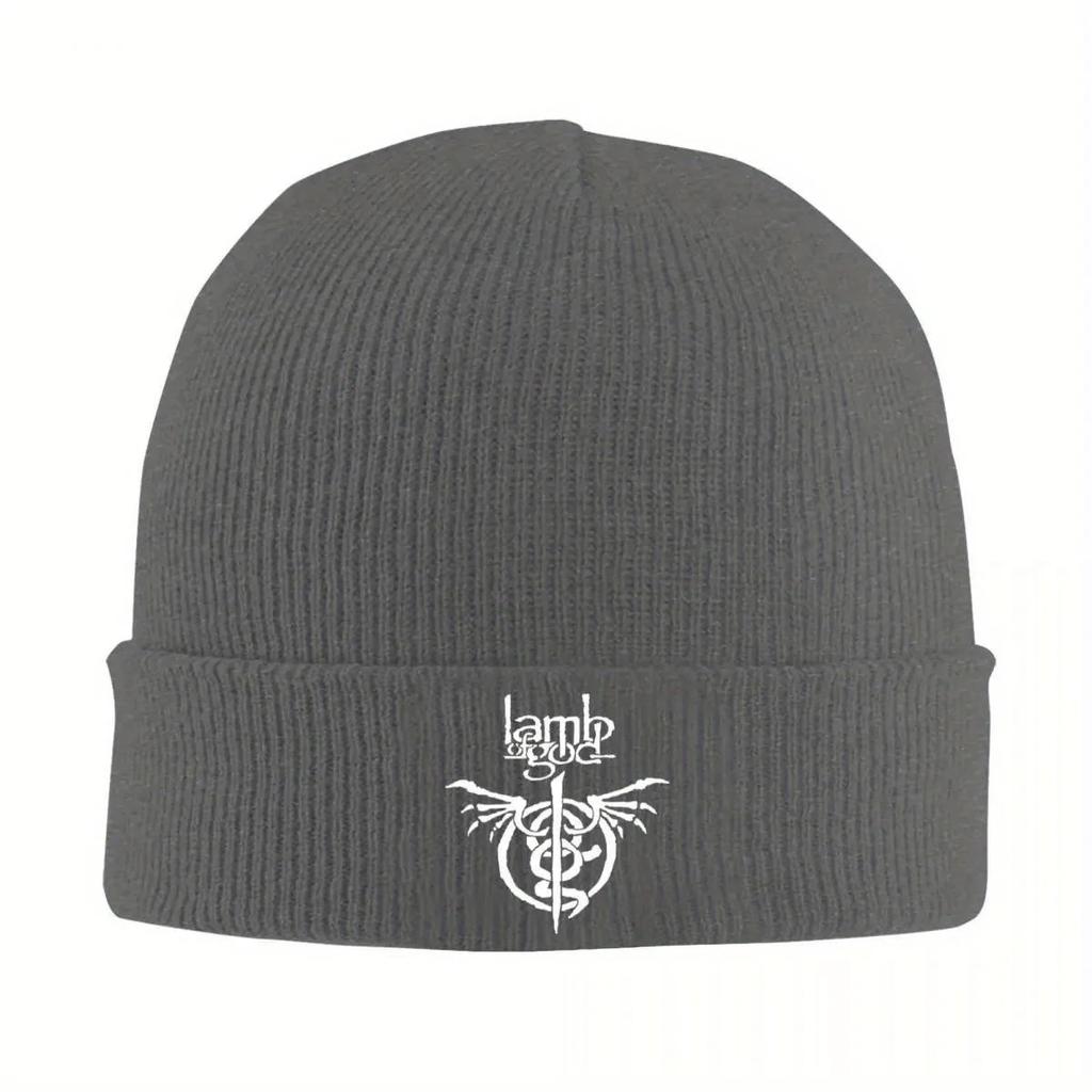 Lamb Of God Bonnet Hats rock Beanie Hats Design Knitted Hat Autumn Winter Funny Unisex Adult Kpop Head Wrap Cap