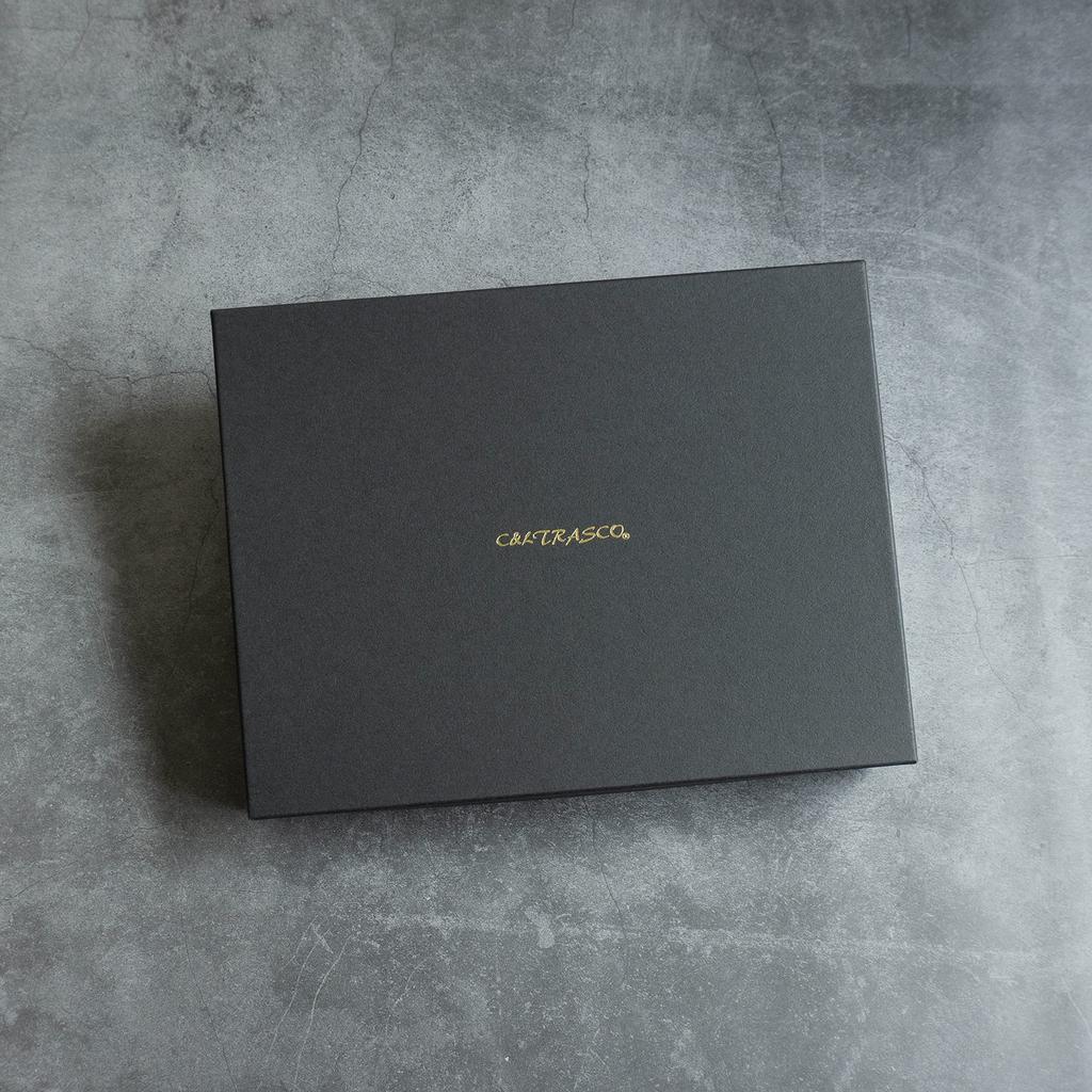 C&L TRASCO A5 Book Cover "Japanese Artisan Finish Zeaba Antibacterial" with Bookmark, Night Blue