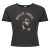 Amplified Womens/Ladies Tour 1978 Billy Joel Crop Top