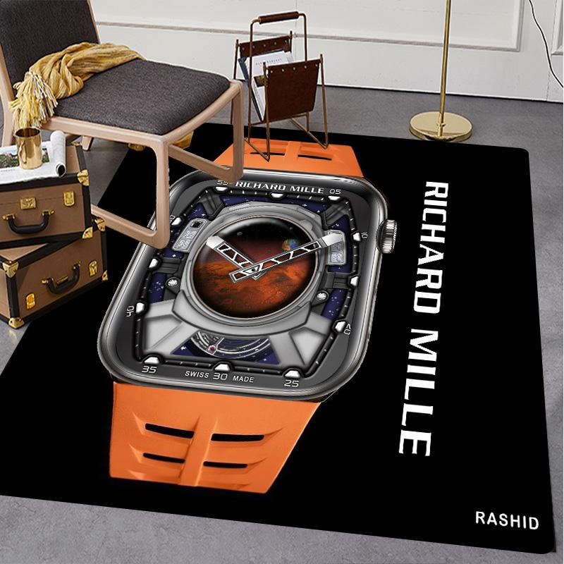 Swiss watch R-Richard Miller printed carpet high-end watch dial floor mat living room sofa room decorative art rugs