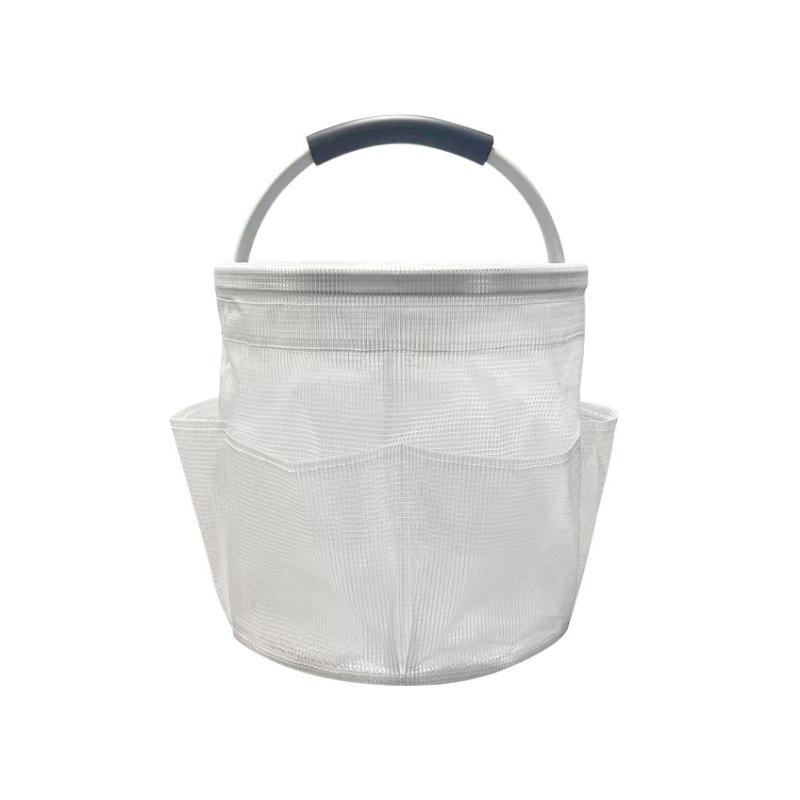 17L Large Storage Organiser Bag Folding Basket Picnic Tote Outdoor Cleaning Caddy With Handle Tool Bag Cleaning Supplies