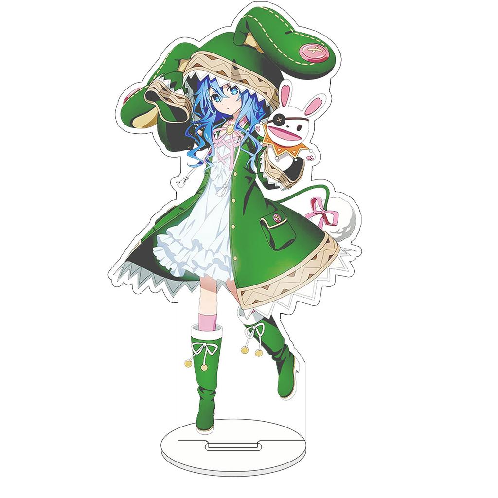 Anime Date A Live Figure Acrylic Stand Tokisaki. Kurumi Statue Yatogami Characters Ornament Accessories Goods Collection Gifts