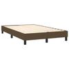 Slatted Bed Base with Mattress - Maison Exclusive - 120x200 Cm - Dark Brown - Adjustable Headboard