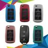 TPU Carbon Fiber Car Remote Key Cover Case Shell Key Fob for Bora Polo Tiguan Jetta Passat B5 B6 B7 Golf Beetle Octavia Protector Holder