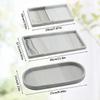 Bathroom Tray Countertop Silicone Vanity Tray Cosmetic Perfume Organizer Tray Vanity Sink Tray Key Accessories Tray New