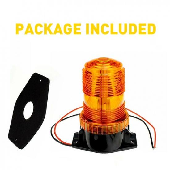 Amber 30SMD LED Strobe Beacon Light Forklift Truck Rooftop  Warning