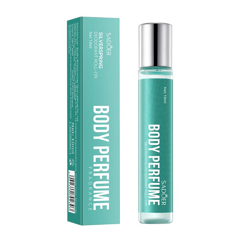 Walking Ball Body Perfume SADOER Cologne Silver Fragrant Refreshing Ball Perfume