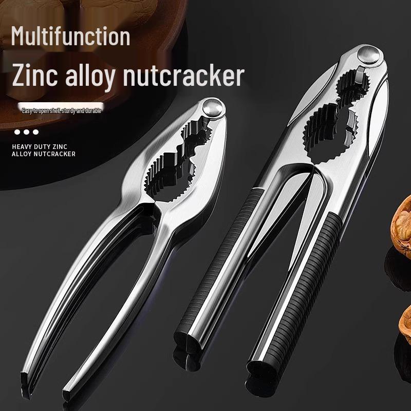 Louskáček na ořechy ze slitiny zinku na vlašské ořechy, piniové oříšky, lískové ořechy a pekanové ořechy