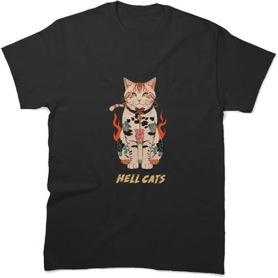 Redbubble Cat Graphic T-Shirt – Cute Design Tee, Soft Cotton, Unisex Fit for Men & Women