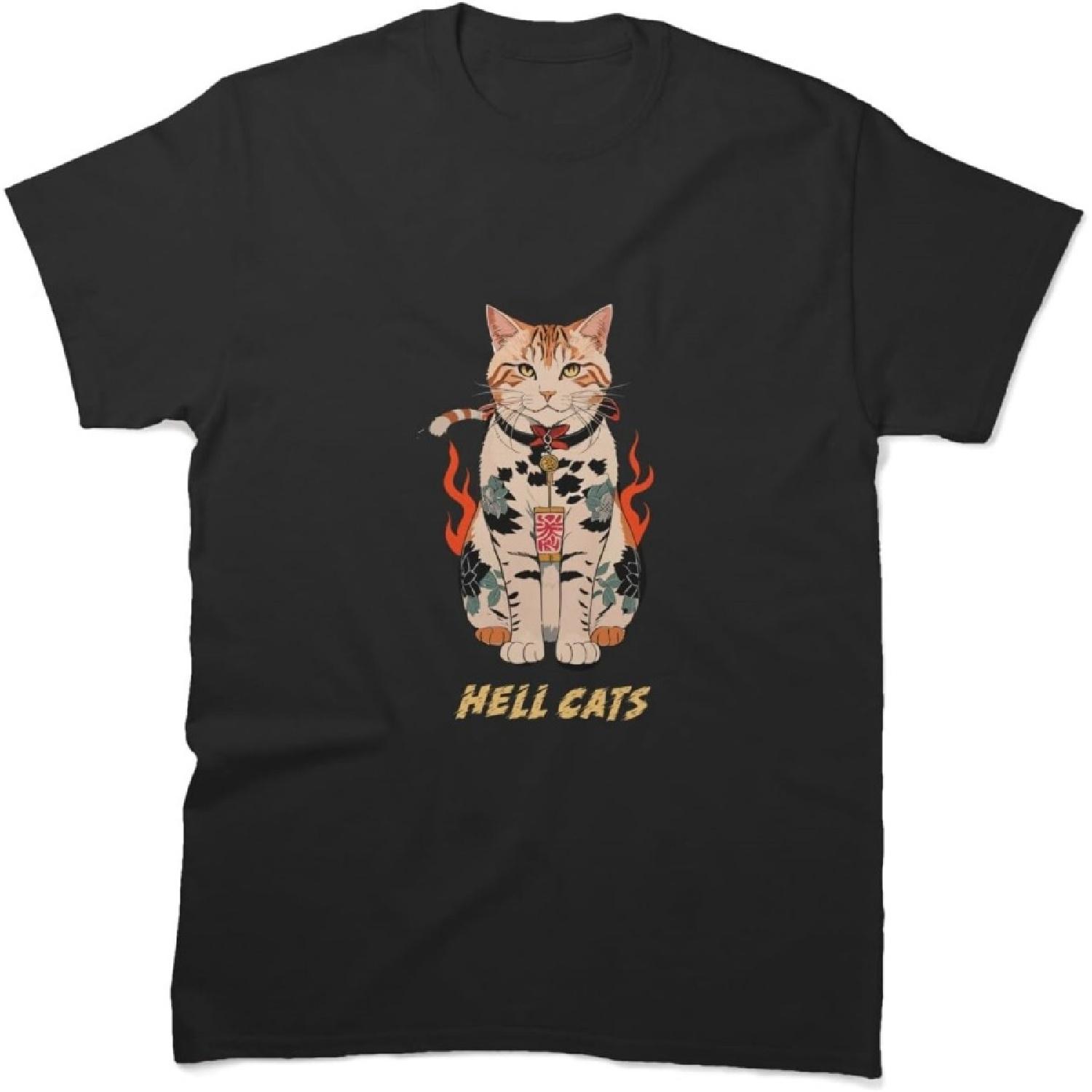 Redbubble Cat Graphic T-Shirt – Cute Design Tee, Soft Cotton, Unisex Fit for Men & Women S