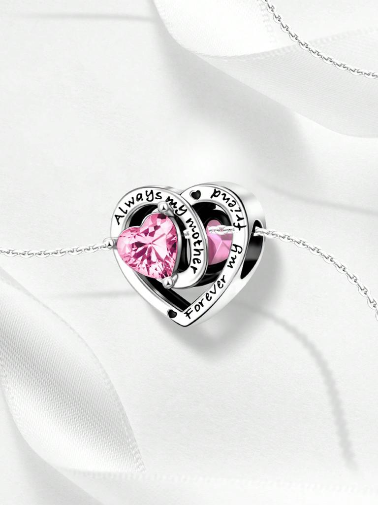 Charms Plata Birthstone Beads Charm Copper Plated Fit Charms Copperoriginal Bracelet For Jewelry Making Diy Charm