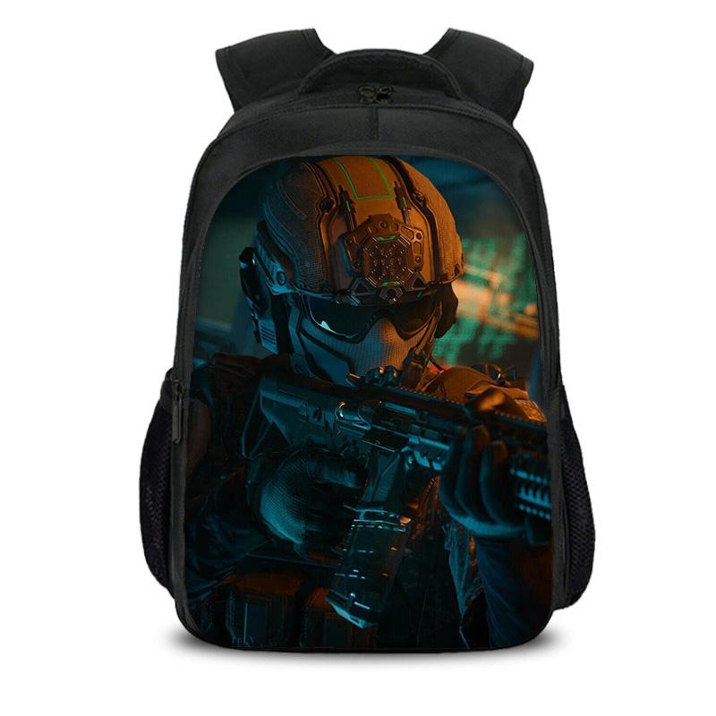 Call of Duty Double Layer Backpack Durable, Fashionable, Large Capacity School Boy and Girl Birthday Best Gift