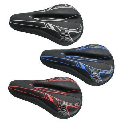 Coprisella per bici da uomo e da donna, facile da installare, cuscino confortevole, resistente all'usura, con coulisse, cuscino per sella MTB