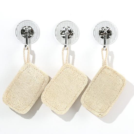 Loofah Dish Scrubber Convenient Dish Pot Washing Cloth Quick Drying Loofah Cleaning Pad for Home Kitchen