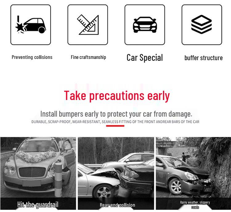 Fits 2015-2018 Hyundai Tucson: Front/rear Bumper Guards, 2018 Model Decorative Bumpers.