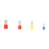 Pack of 1200 Insulated Sleeves Set Multicoloured Wire End Ferrules Assortment Wire End Ferrules Set 0.5 mm2-16 mm2