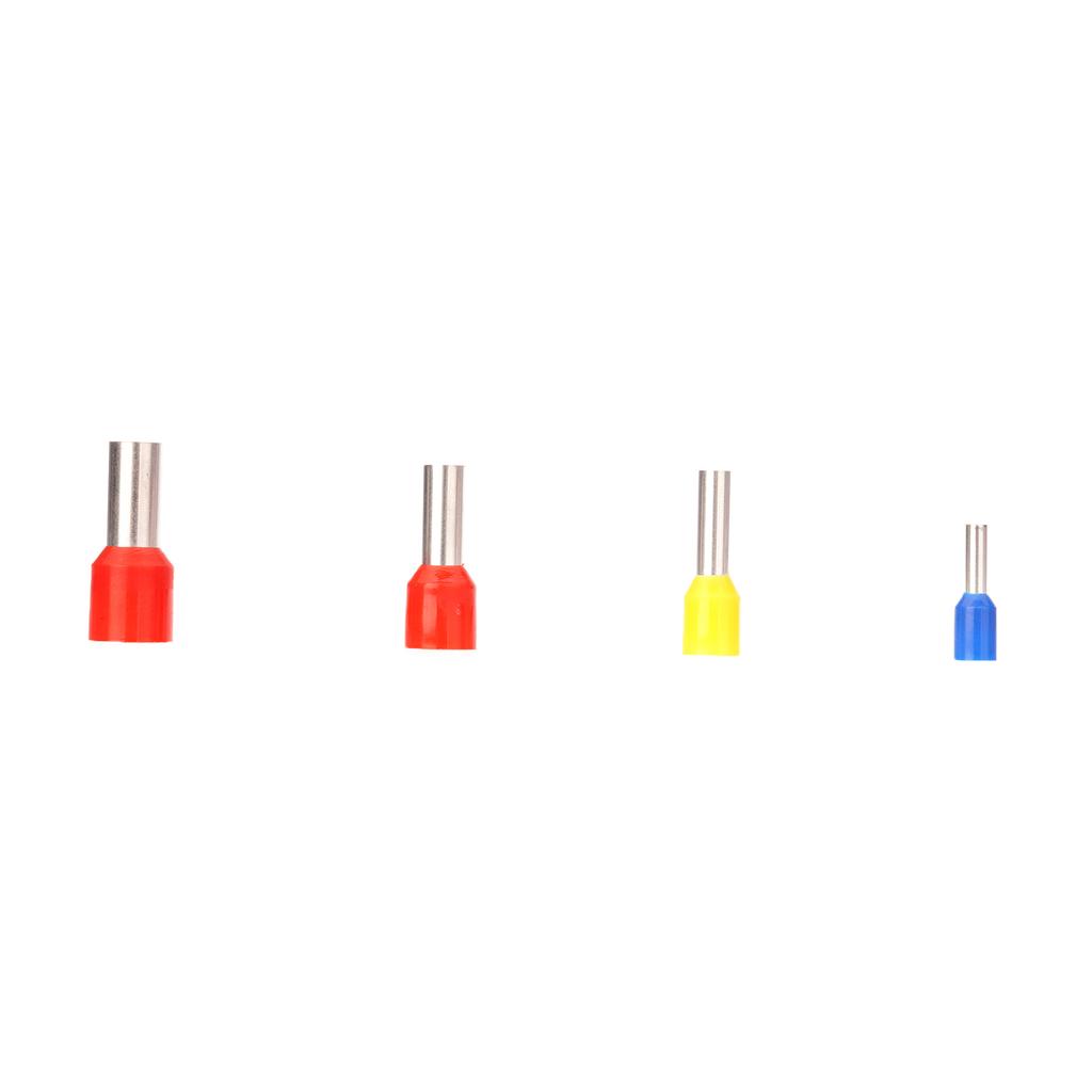 Pack of 1200 Insulated Sleeves Set Multicoloured Wire End Ferrules Assortment Wire End Ferrules Set 0.5 mm2-16 mm2