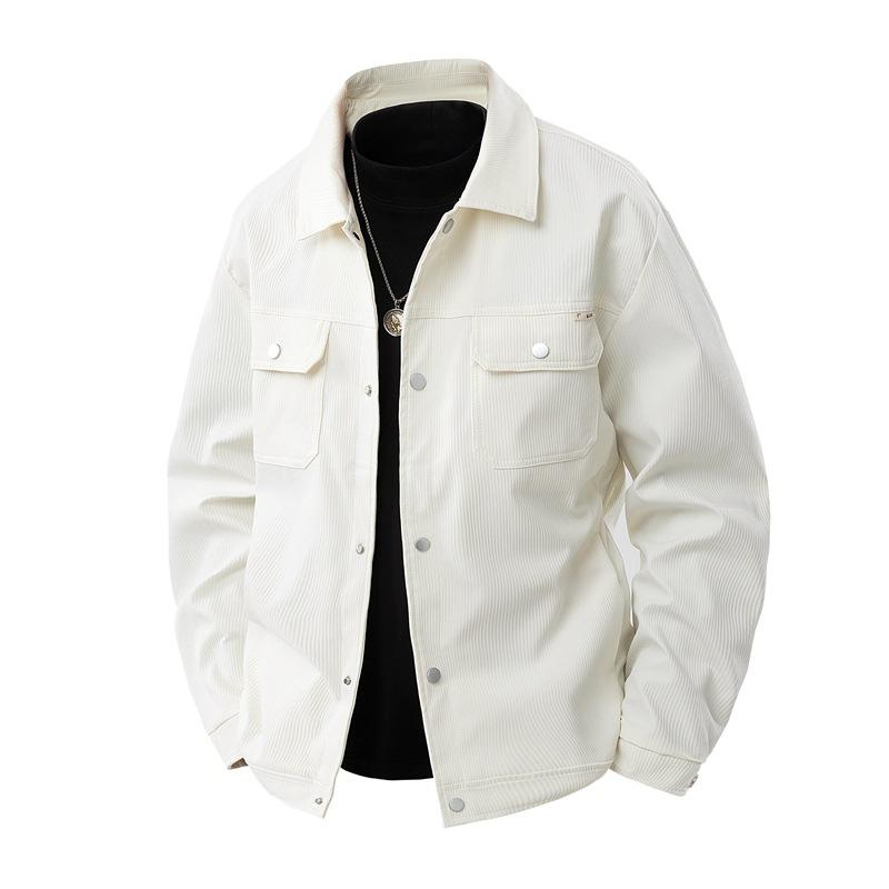 New Jacket for Men's Outdoor Casual Sports Jacket Fashionable Lapel Comfortable Windproof Versatile Spring and Autumn
