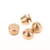 5Set High Quality Solid Brass Rivet And Screws Diy Leather Bag Decoration Suitcase Botton Feet Rivet Accessories