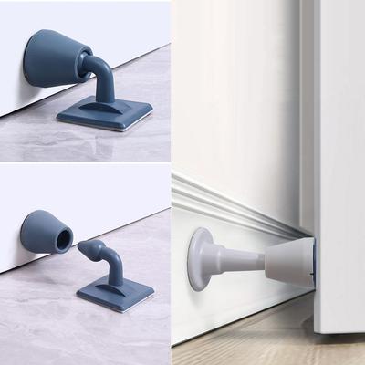 Curved Mute Non-punch Door Stopper Absorption Door Plug Anti-bump Door Holder Gate Resistance Door Stop