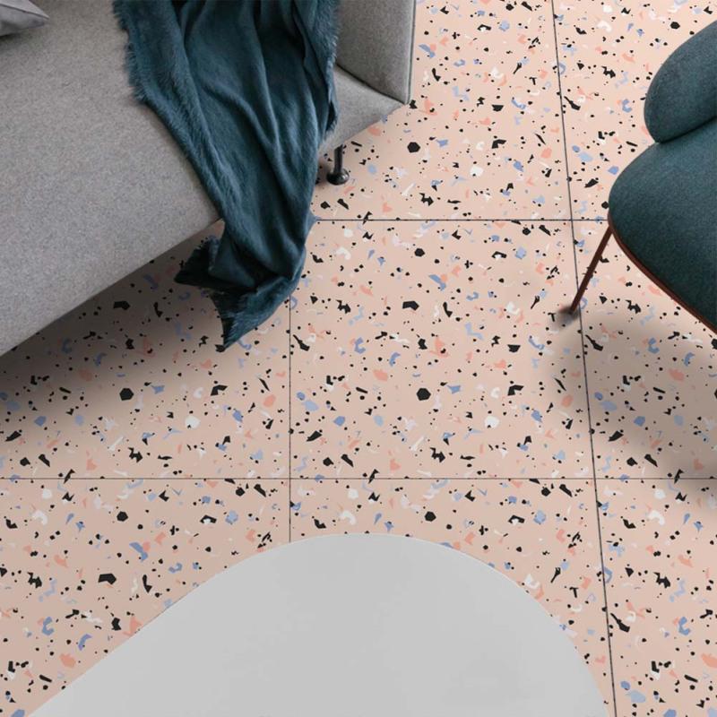 4 buc 30X30cm Autocolant de podea cu aspect de faianță simulat Baie Bucătărie Autocolante de perete impermeabile Decor pentru casă