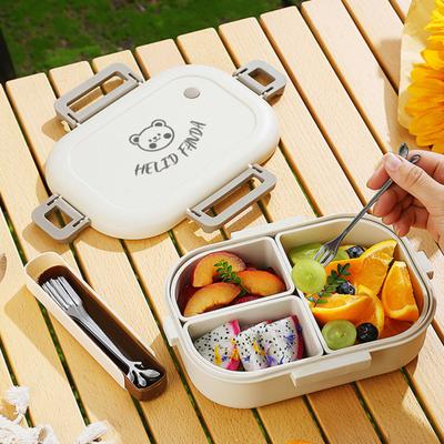 Lunch Box Senza BPA Adatto al Microonde Grande Capacità A Prova di Perdite Bento